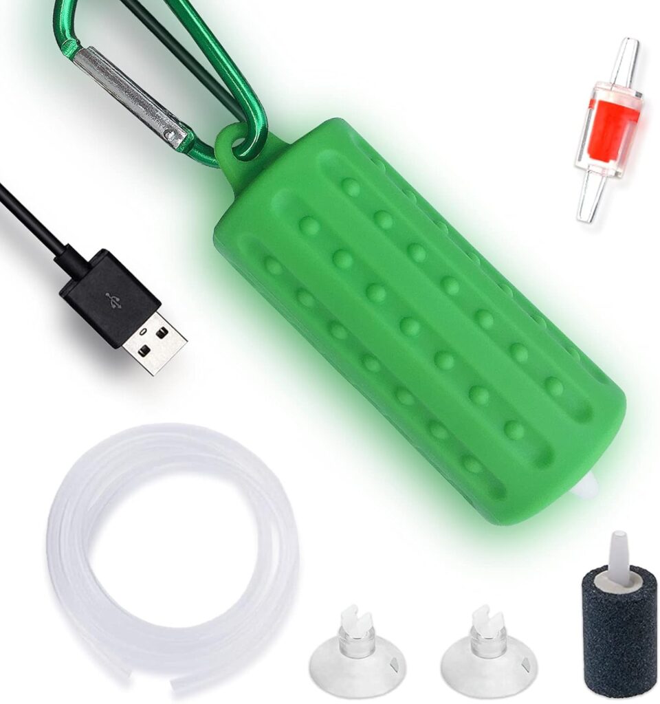 best air pump USB quietest nano fish tank aquarium