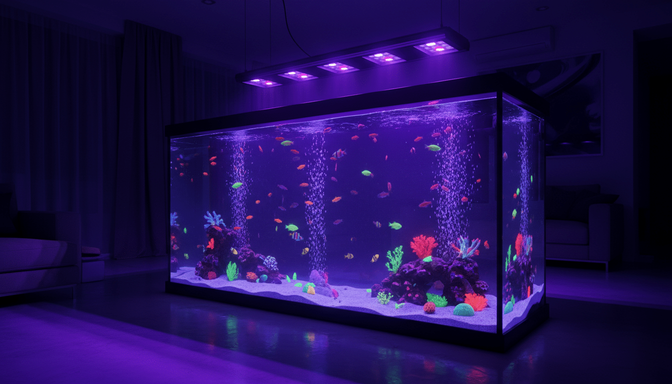 are fish tank lights UV