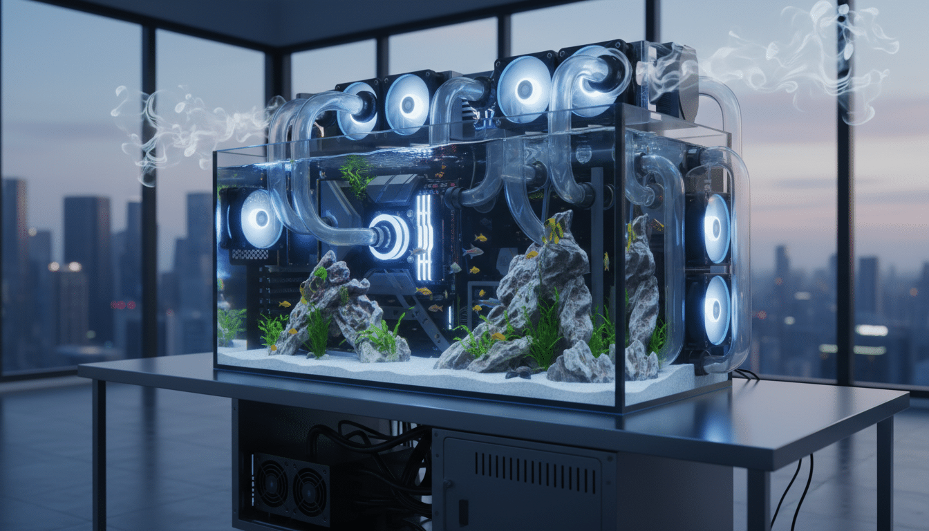 are fish tank PC cases good for airflow