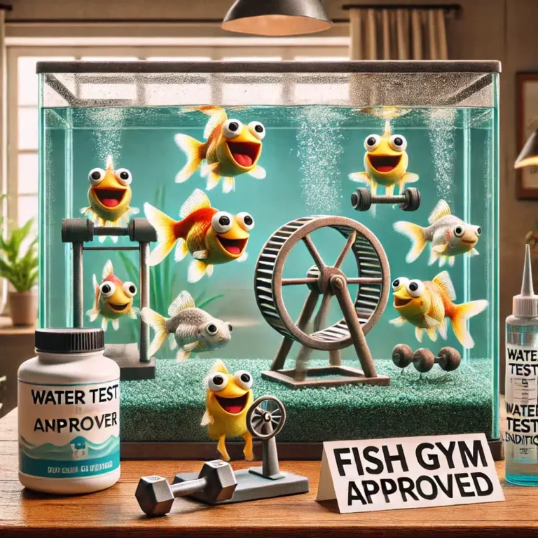 Keeping the fish tank in shape