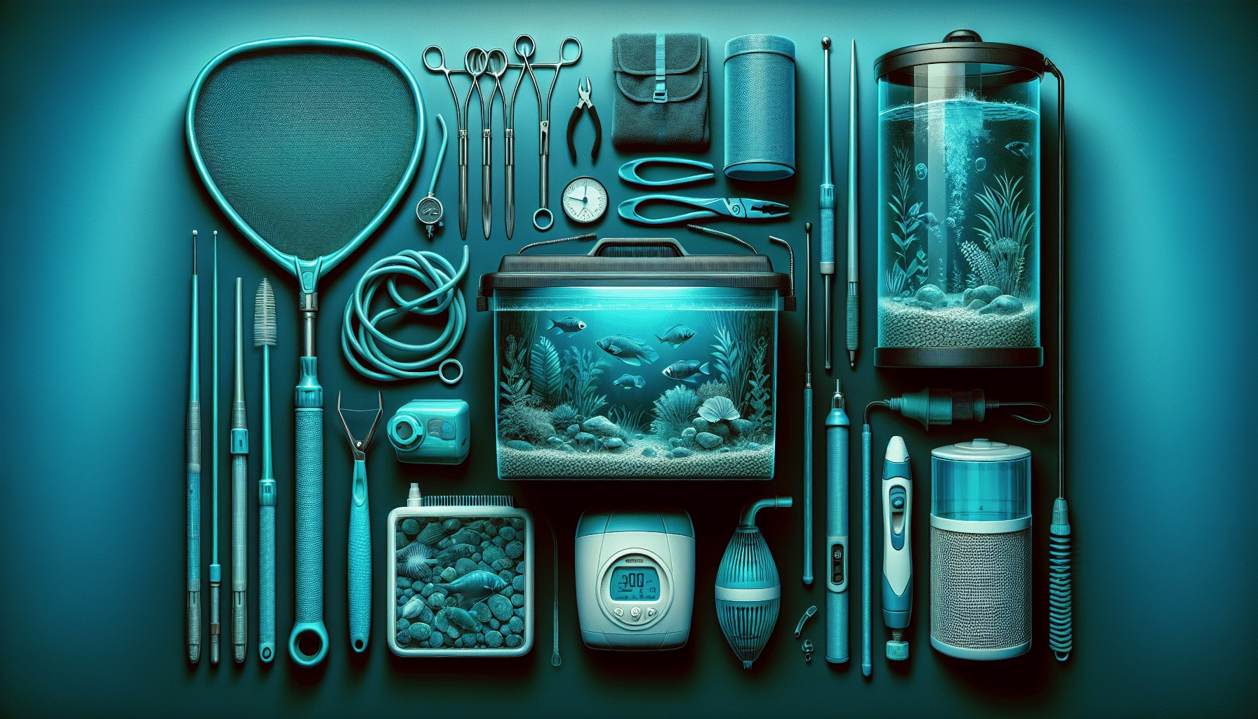 best essential tools for new fish tank owners