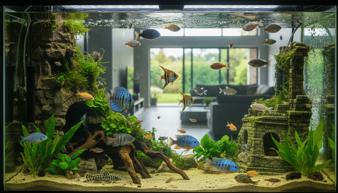 can you mix different fish together?