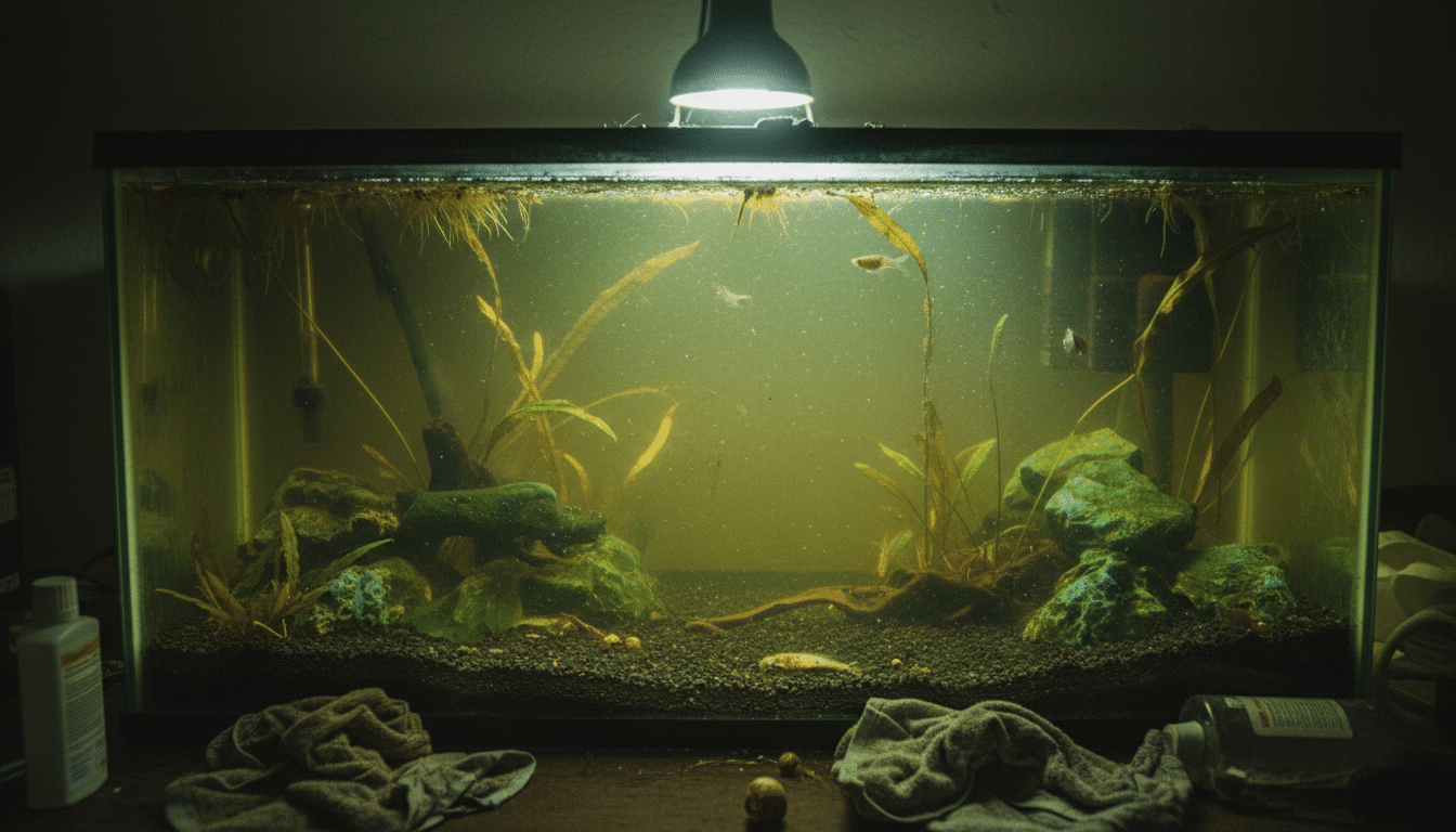 How do you know if you have old tank syndrome?
