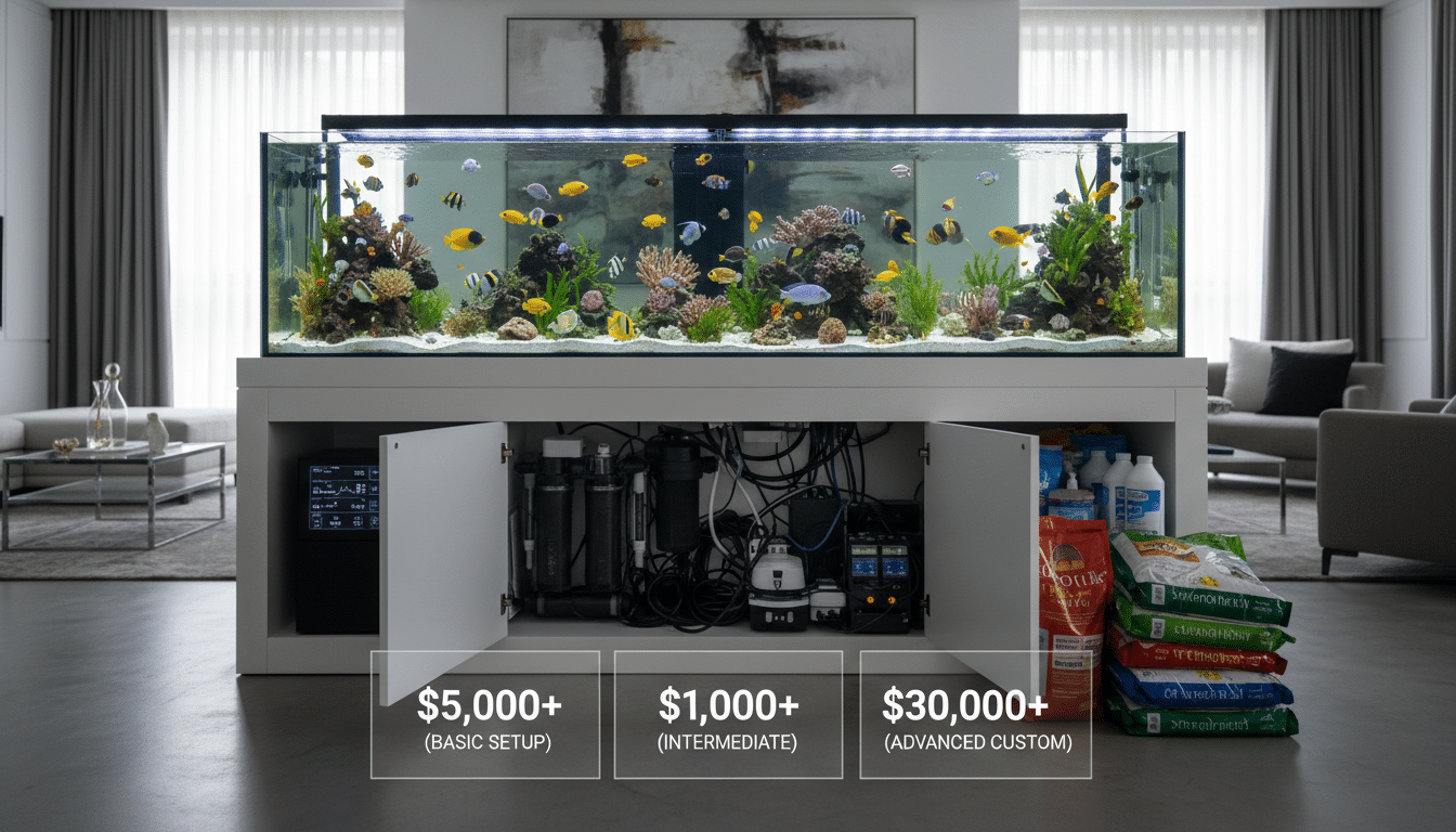 how much a fish tank costs